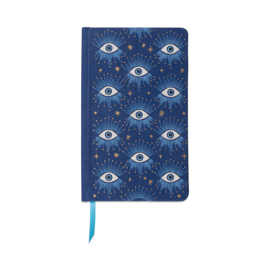 Celestial Starry Evil Eye Bookcloth Journal