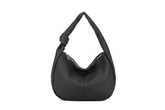 Knot Shoulder Bag in Black