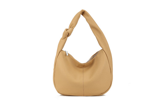 Knot Shoulder Bag in Camel