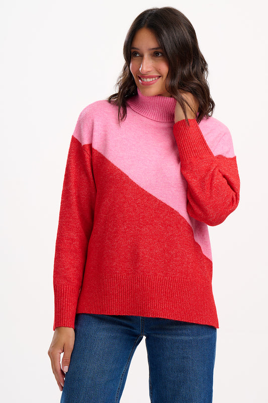 Sugarhill Brighton Winona Roll Neck Jumper