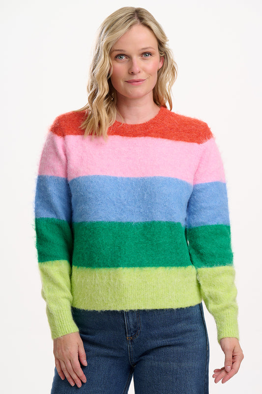 Sugarhill Brighton Dayna Multi Rainbow Jumper