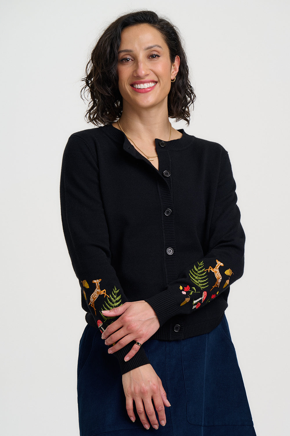Sugarhill Brighton Kamila Woodland Cardigan