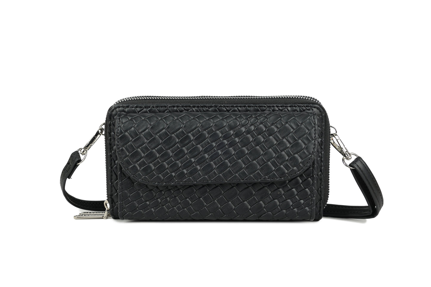 Poppy Cross Body Bag in Black