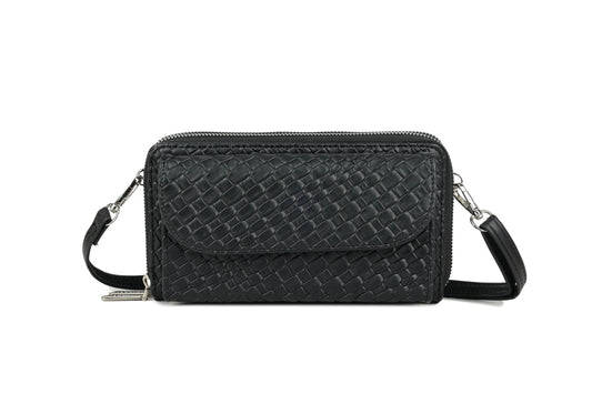 Poppy Cross Body Bag in Black