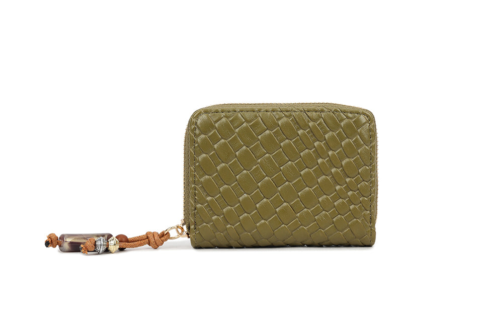 Poppy purse in Olive