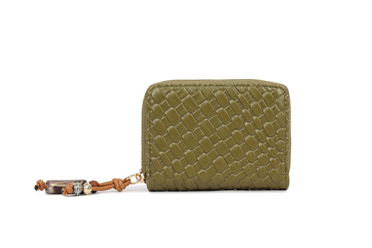 Poppy purse in Olive