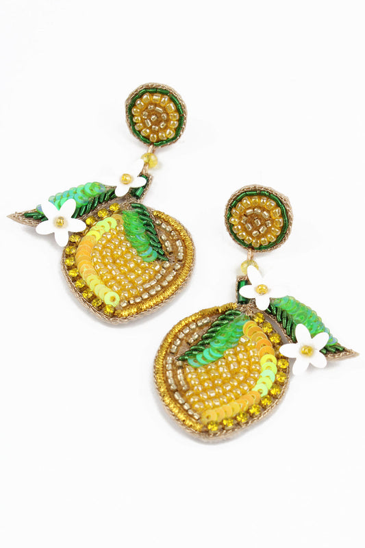 My Doris Lemon Earrings