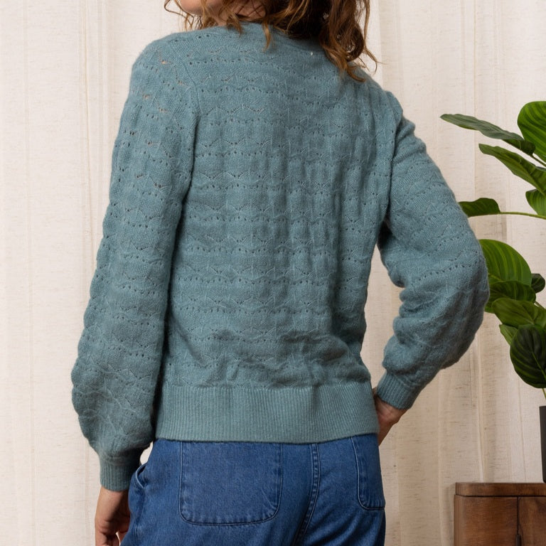Lily & Me Virginia Jumper in Duck Egg