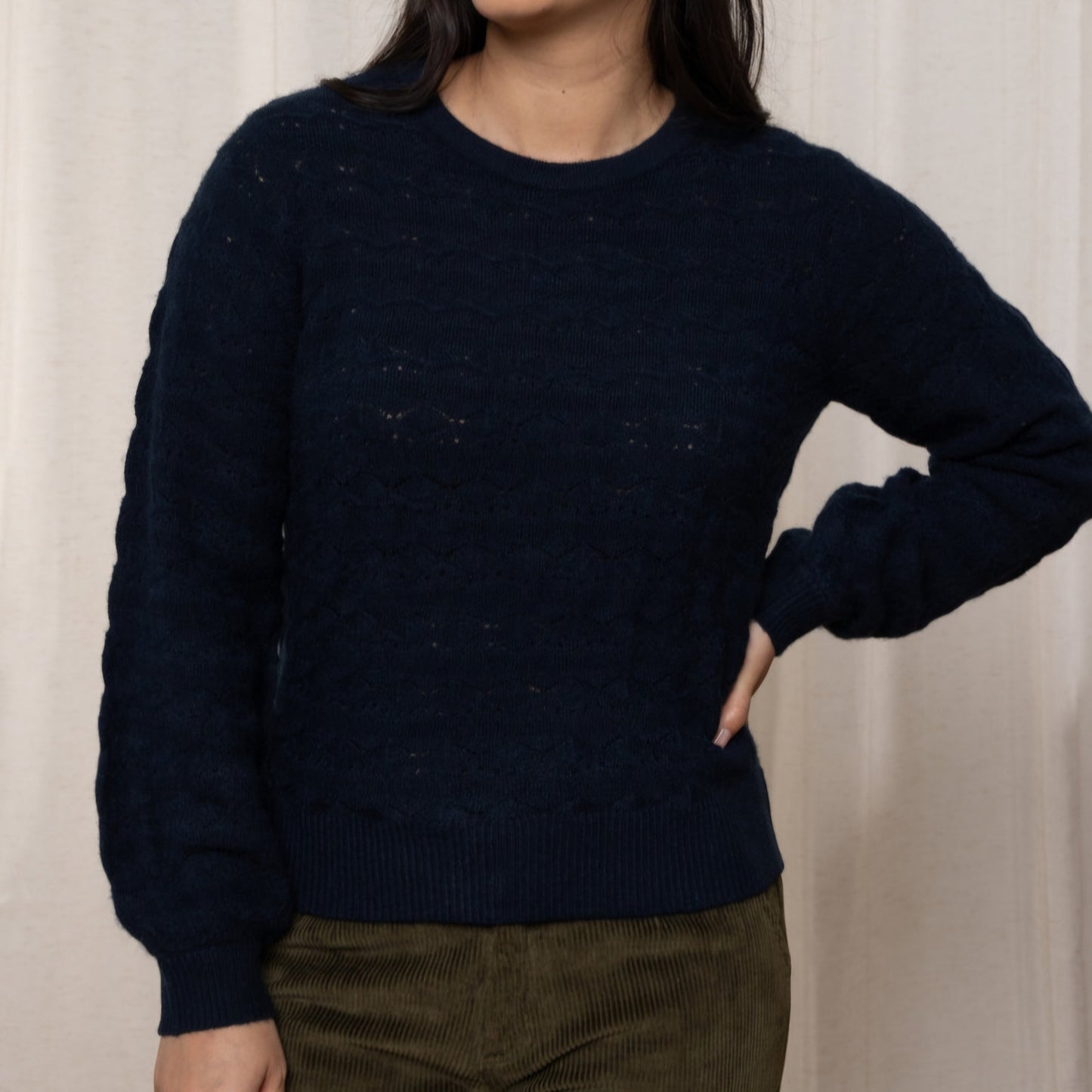 Lily & Me Virginia Jumper in Navy