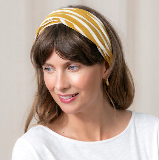 Lily & Me Multiband Stripe Mustard