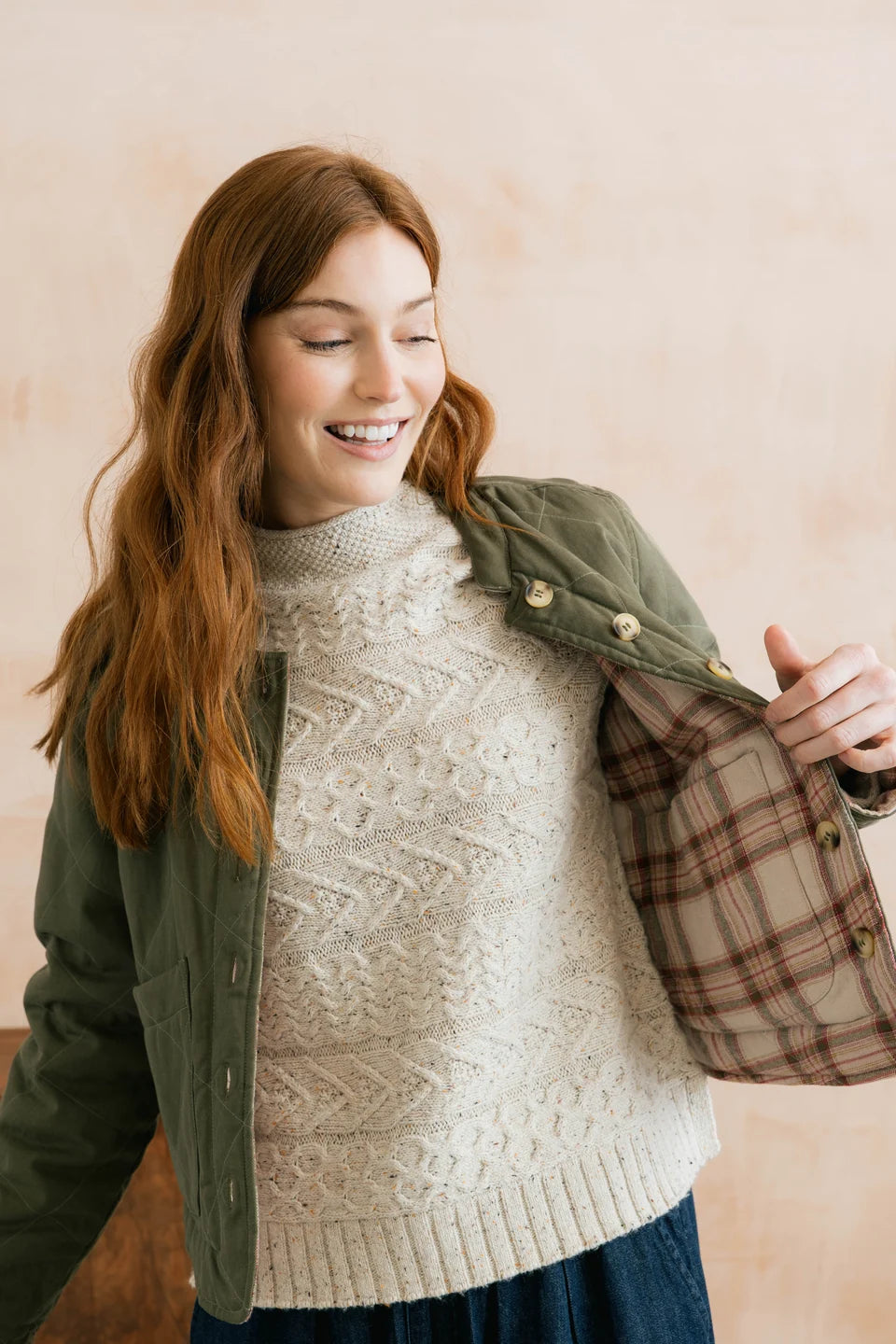 Lily & Me Scarlett Reversible Quilted Jacket