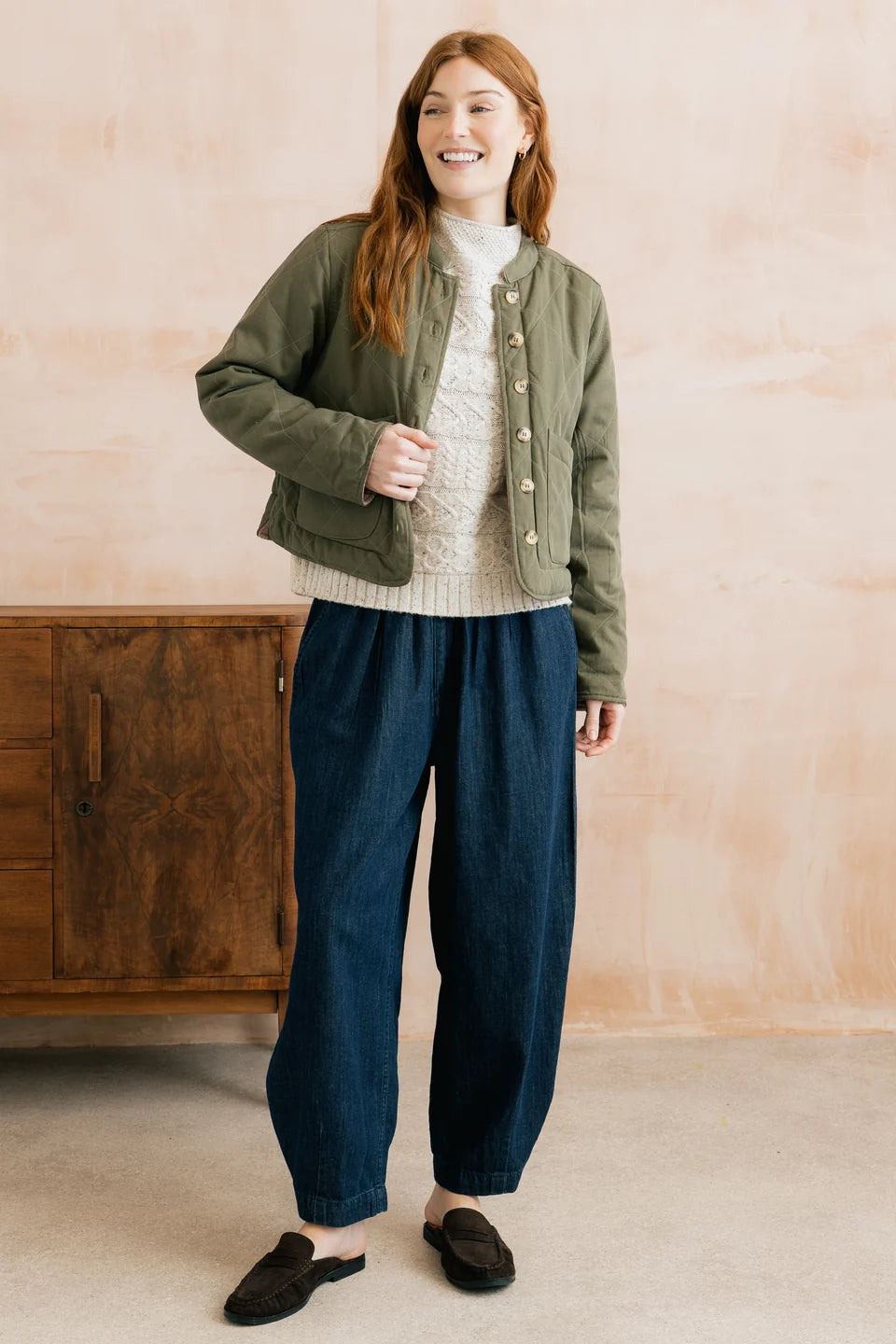 Lily & Me Scarlett Reversible Quilted Jacket