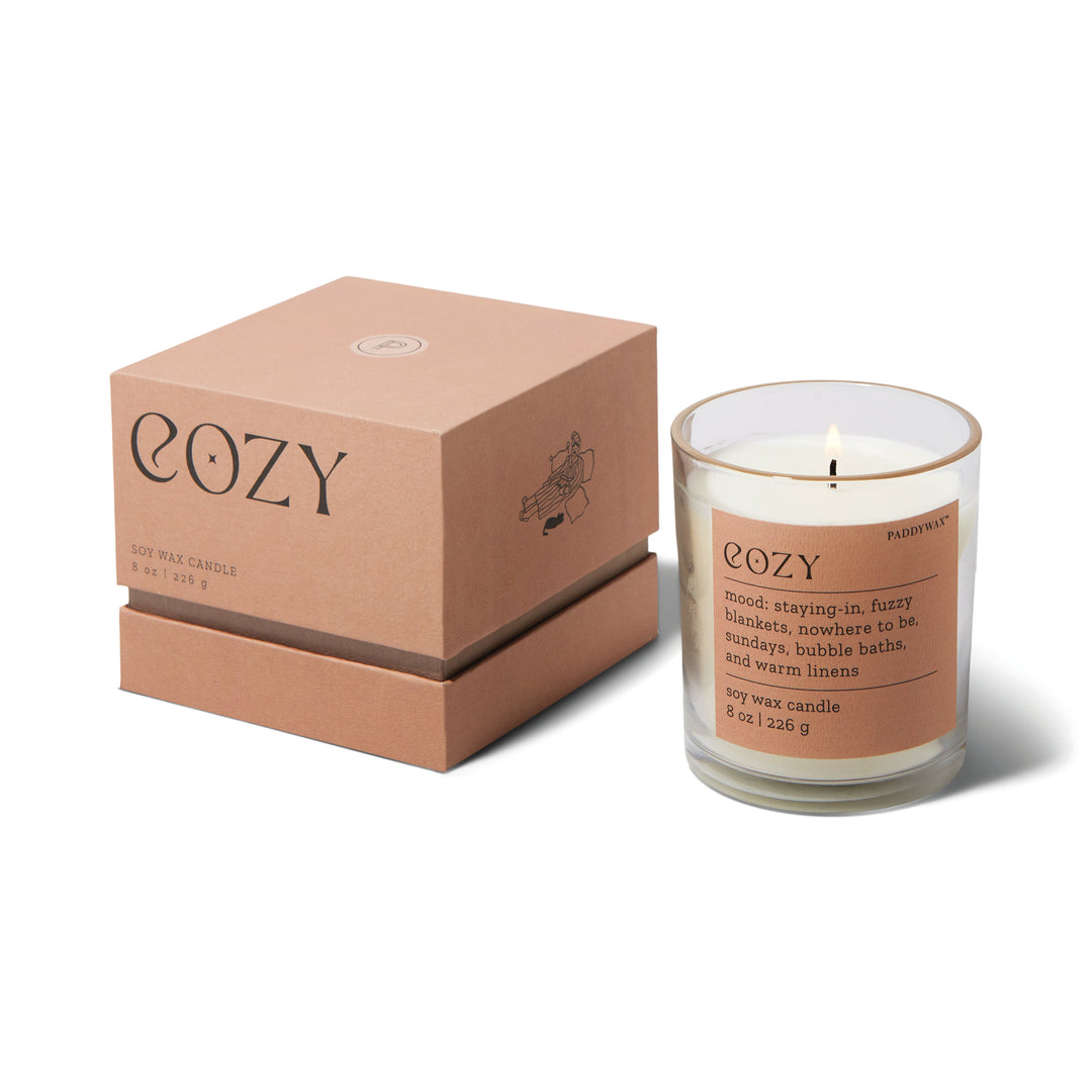Paddywax Mood Cashmere & French Orris Soy Candle - Cozy