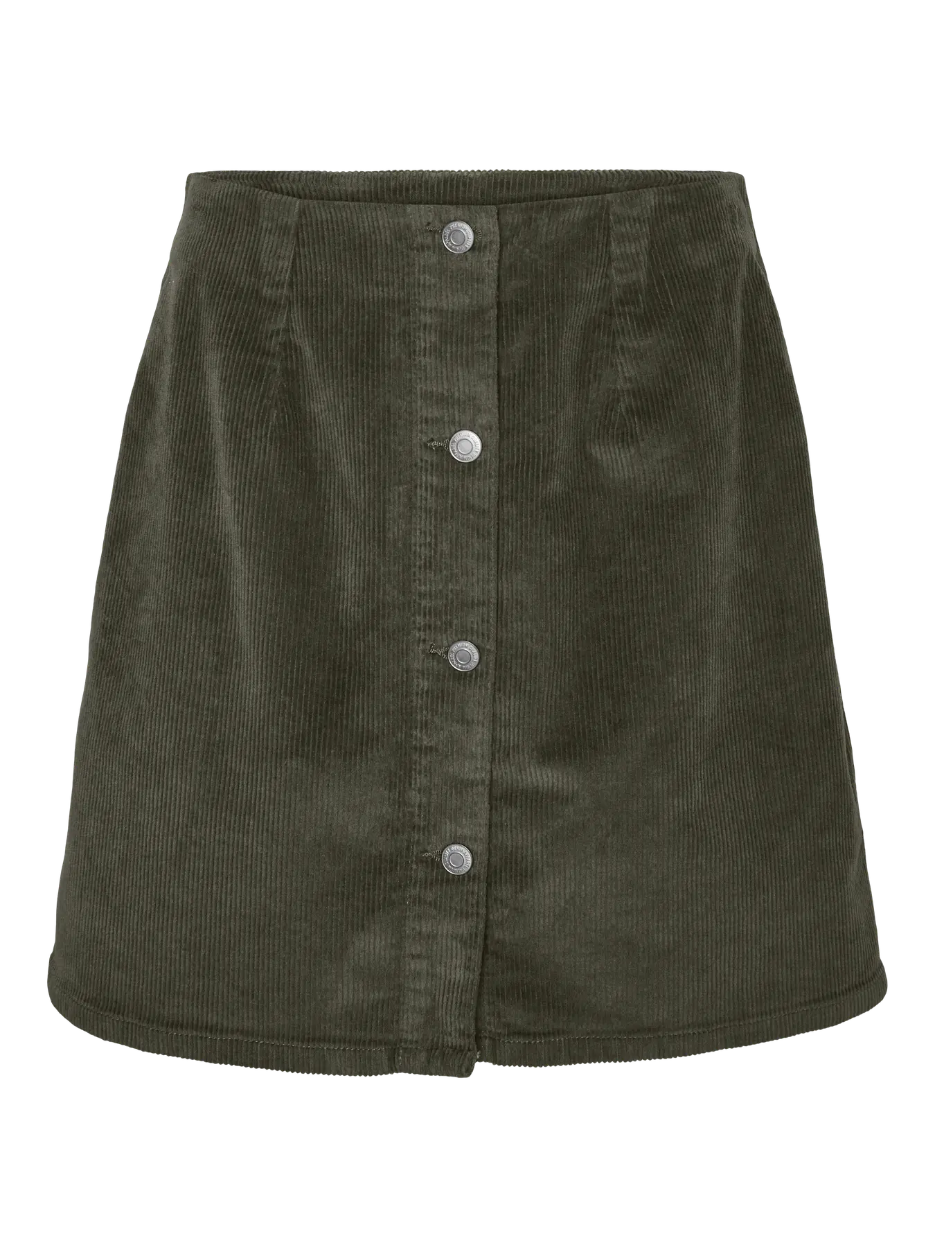 Vero Moda Etta Cord Skirt in Khaki