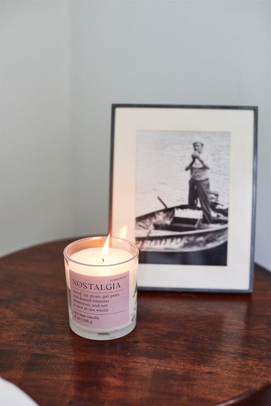 Paddywax Mood Pepper & Plum Soy Candle - Nostalgia