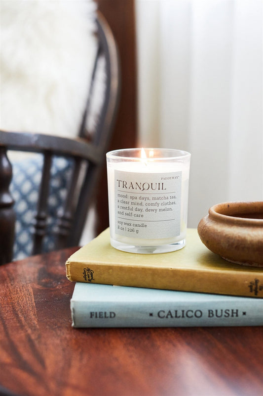Paddywax Mood Lush Palms Soy Candle - Tranquil