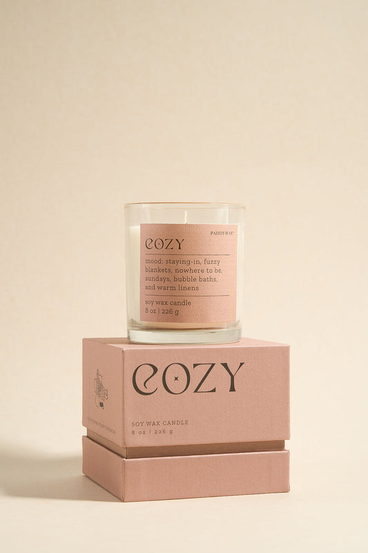 Paddywax Mood Cashmere & French Orris Soy Candle - Cozy