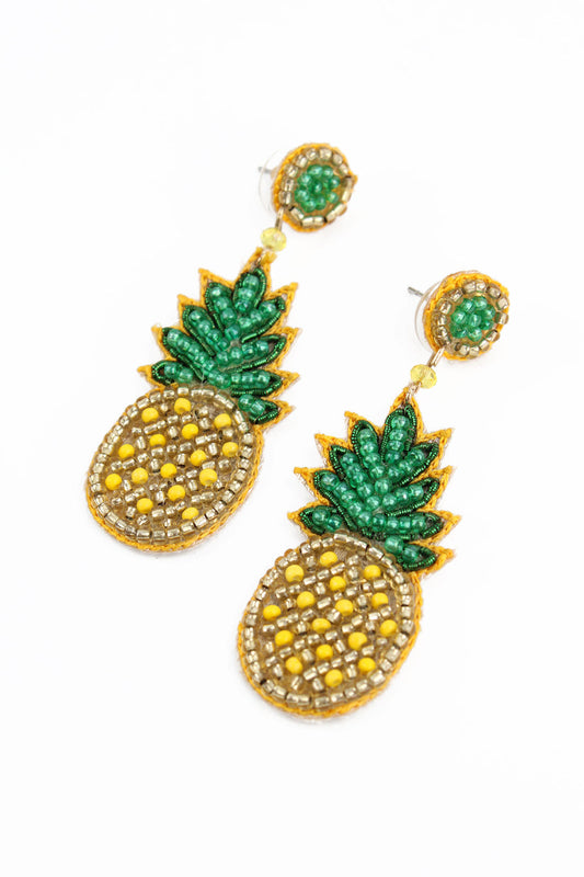 My Doris Pineapple Earrings
