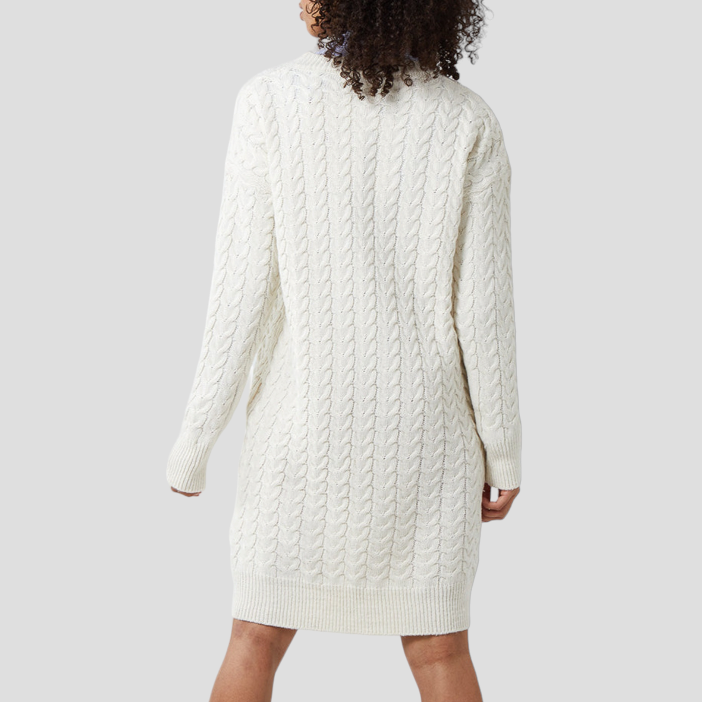 Millie Cable Knit Jumper Dress