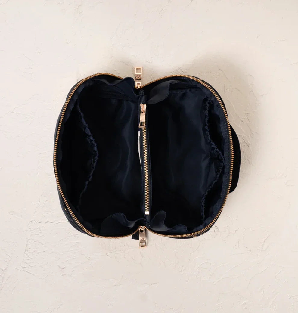 Honey Bee Open Flat Makeup Bag