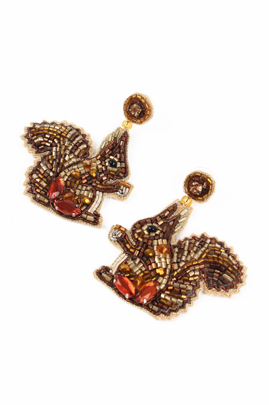My Doris Squirrel Earrings