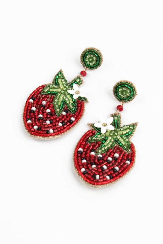 My Doris Strawberry Earrings