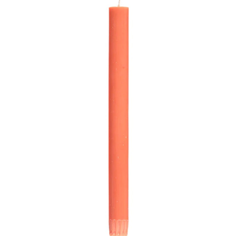 British Colour Standard Eco Dinner Candle in Rust
