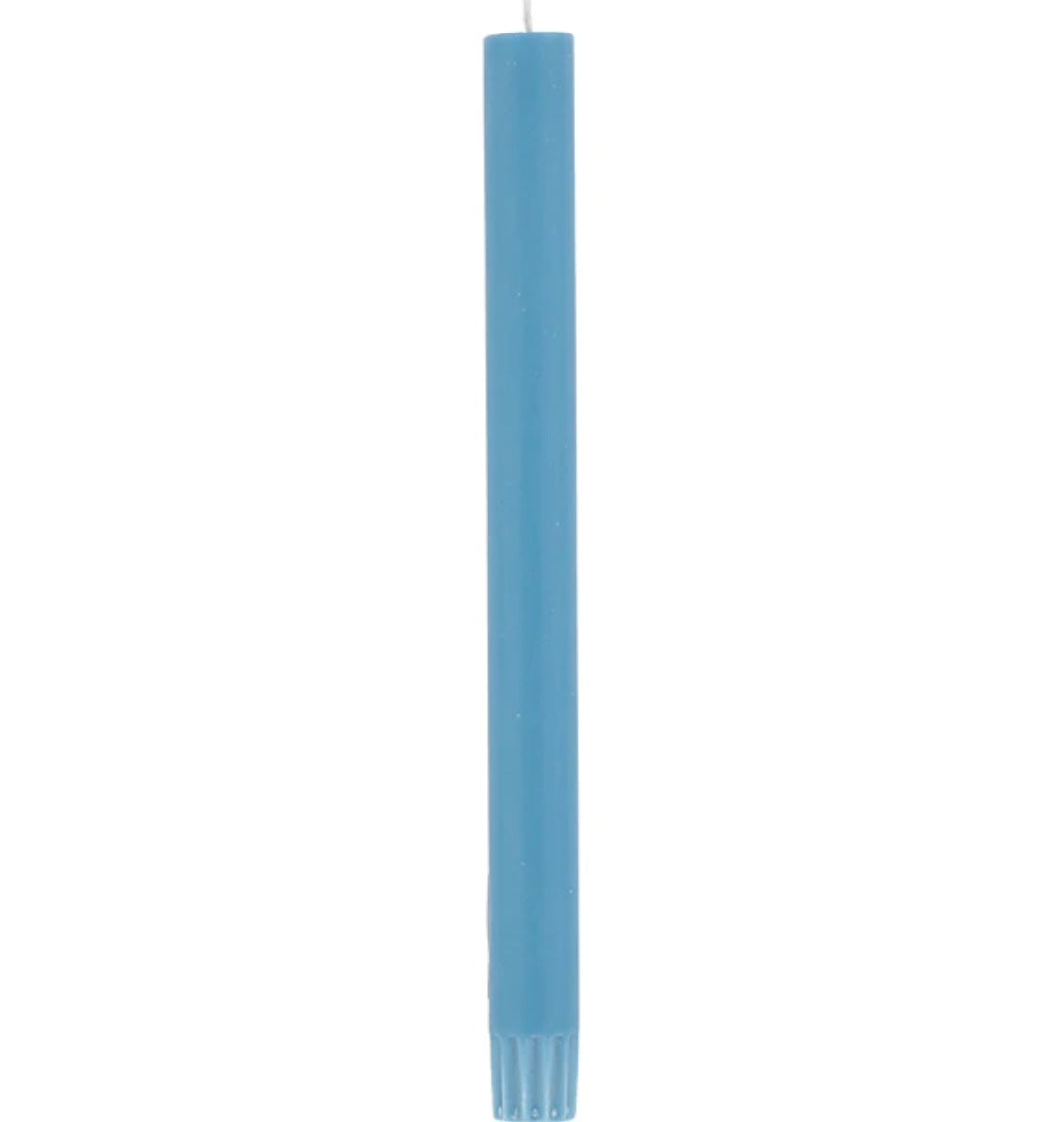 British Colour Standard Eco Dinner Candle in Medici Blue