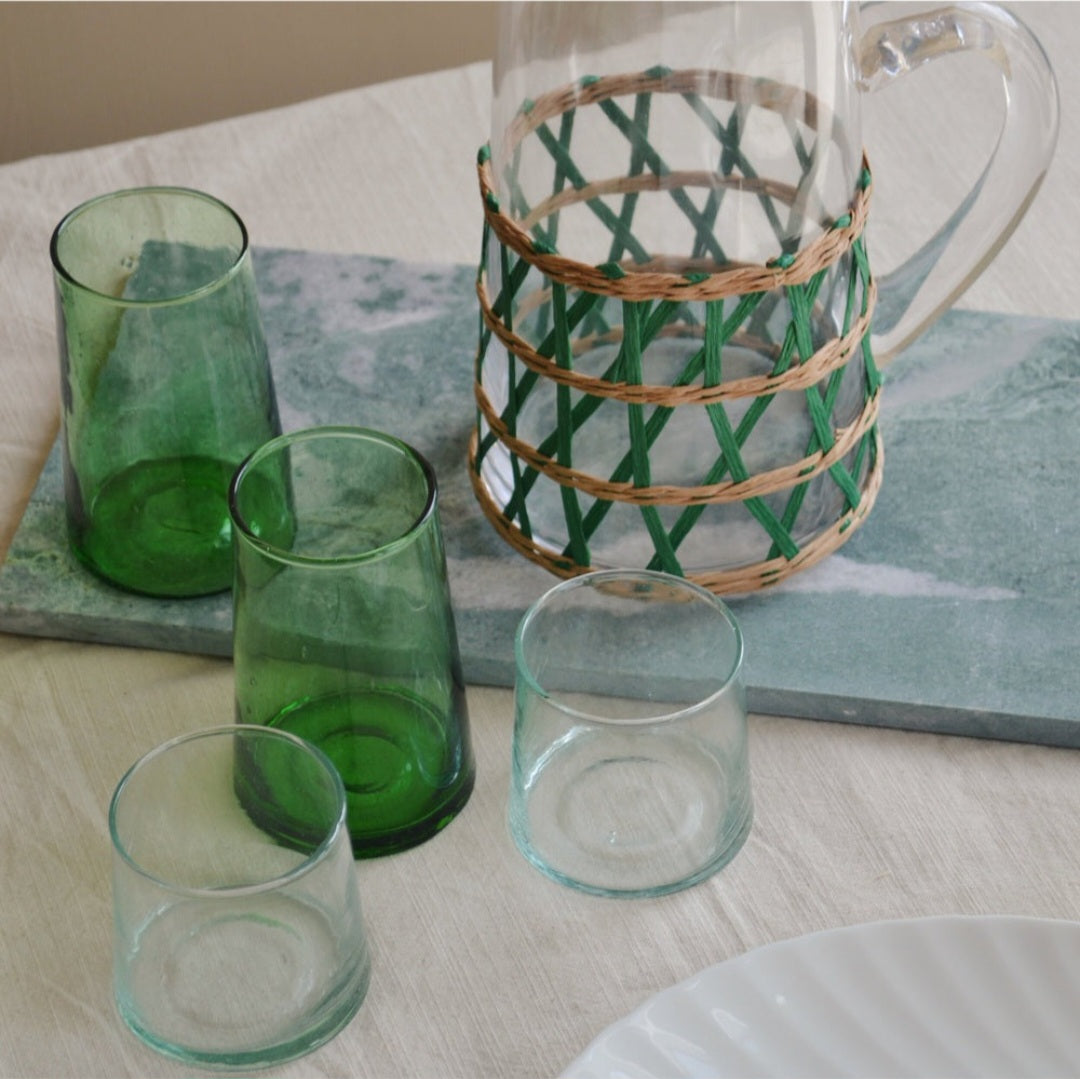 Hand-blown Moroccan Tumbler