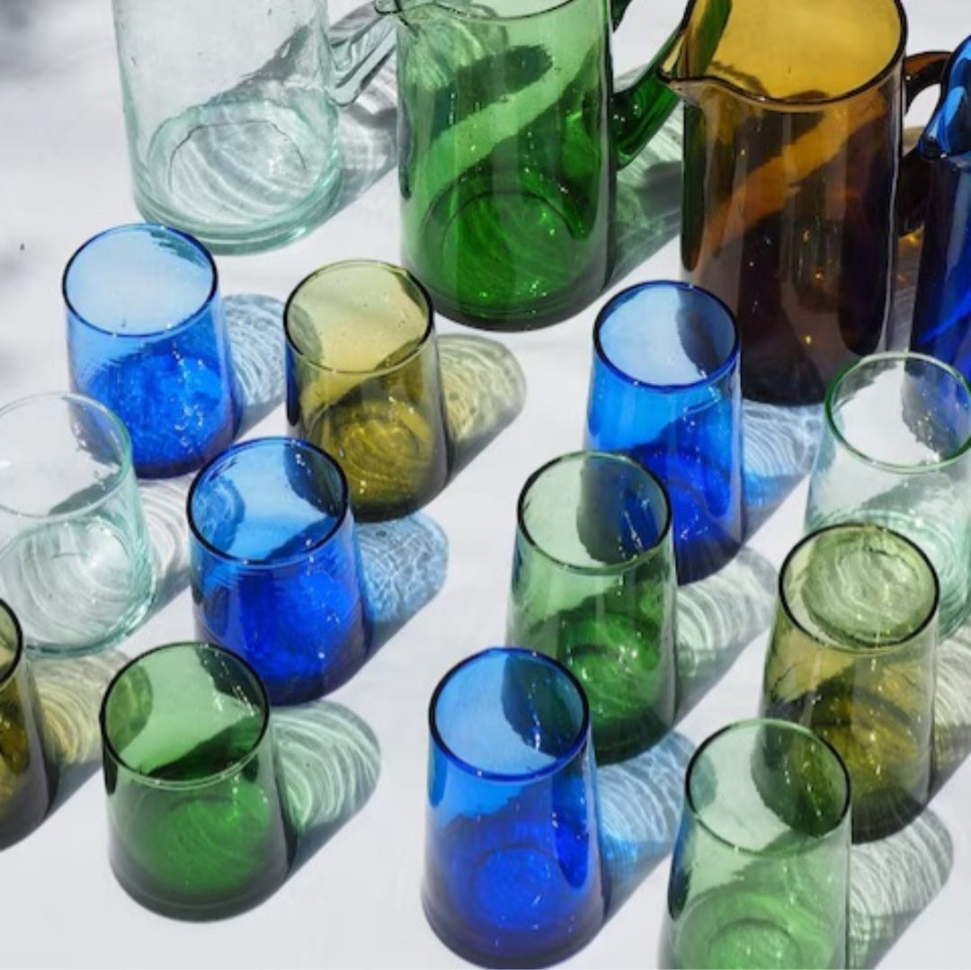 Hand-blown Moroccan Tumbler
