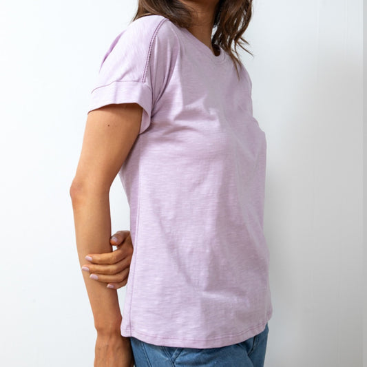 Lily & Me Vale Tee in Lavender