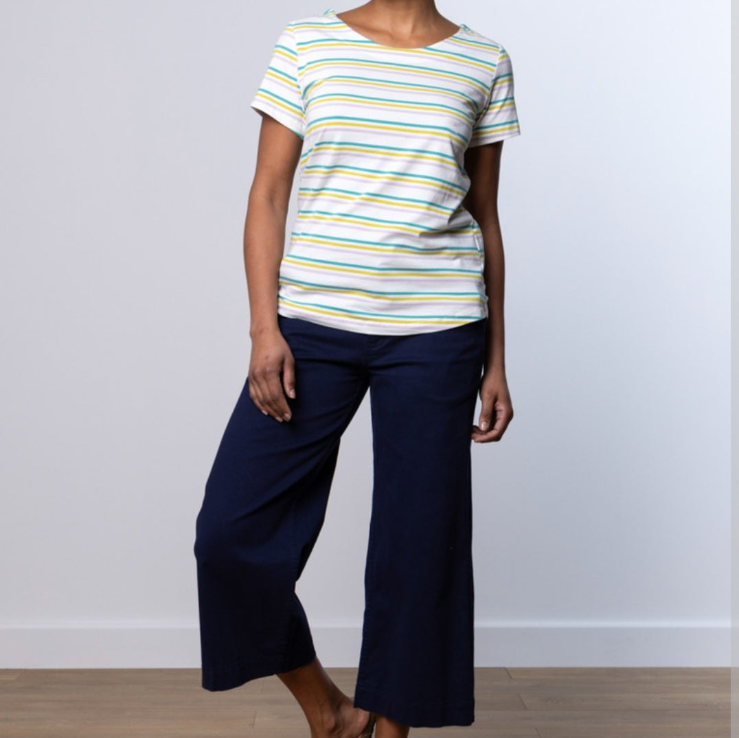 Lily & Me New Stripe Cotton Tee