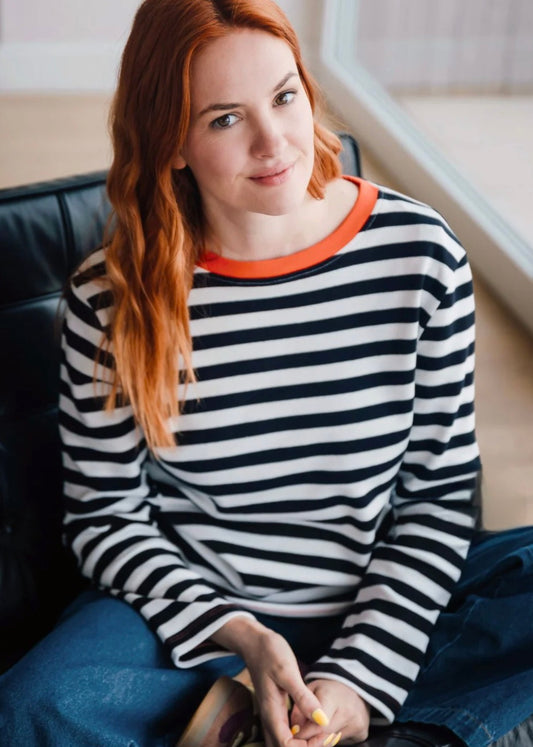 Sugarhill Brighton Vienna Striped Ringer Top