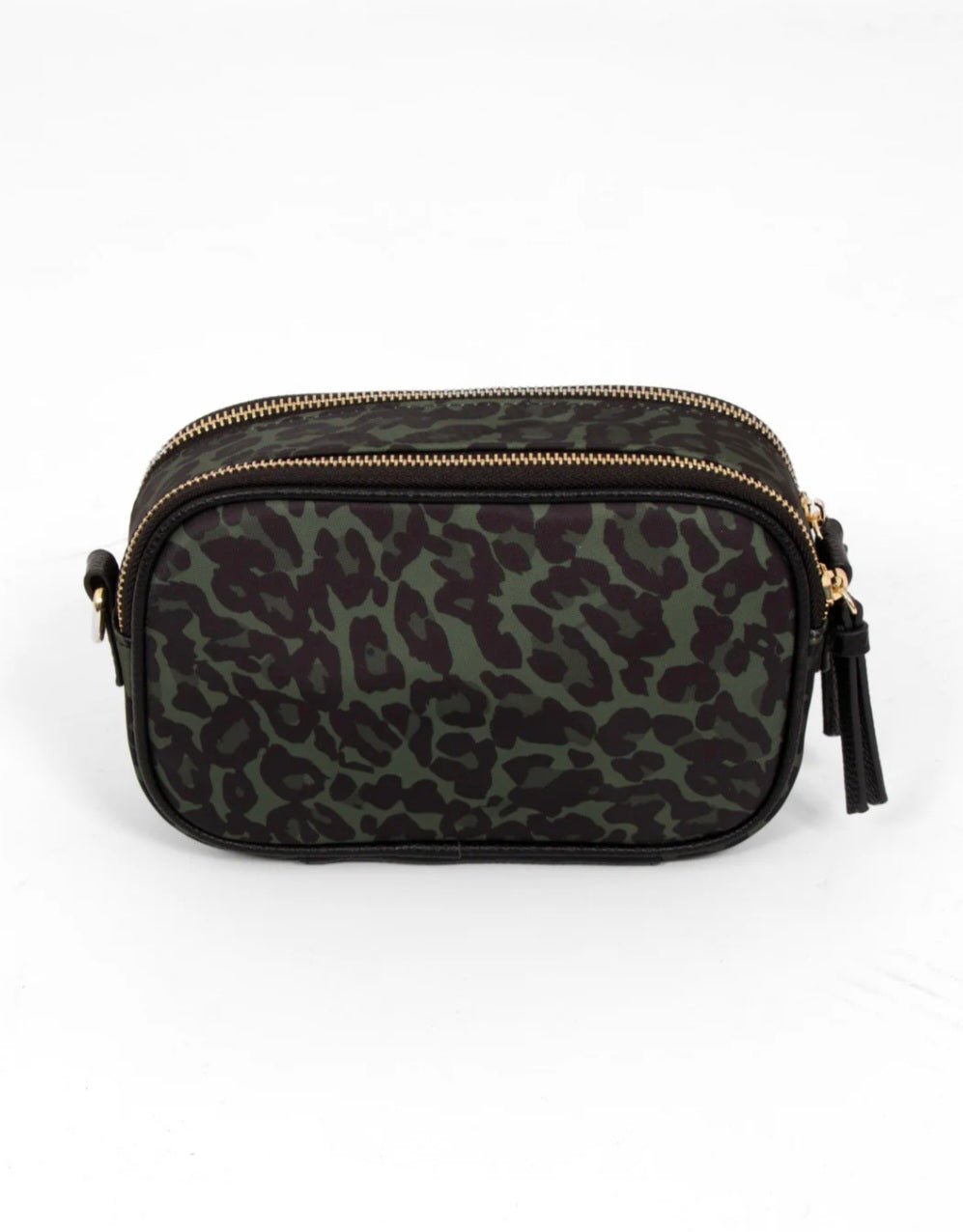 Ripley Animal Print Cross Body Bag in Khaki