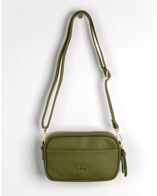 Juniper Cross Body Bag in Olive