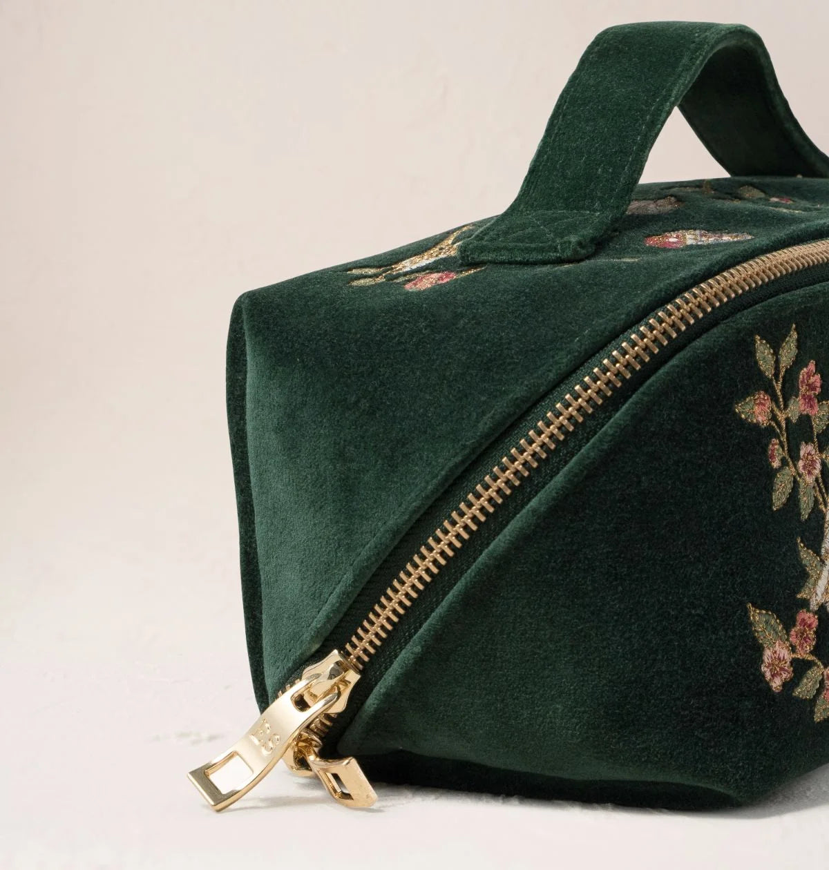 Songbirds Secret Garden Open Flat Makeup Bag