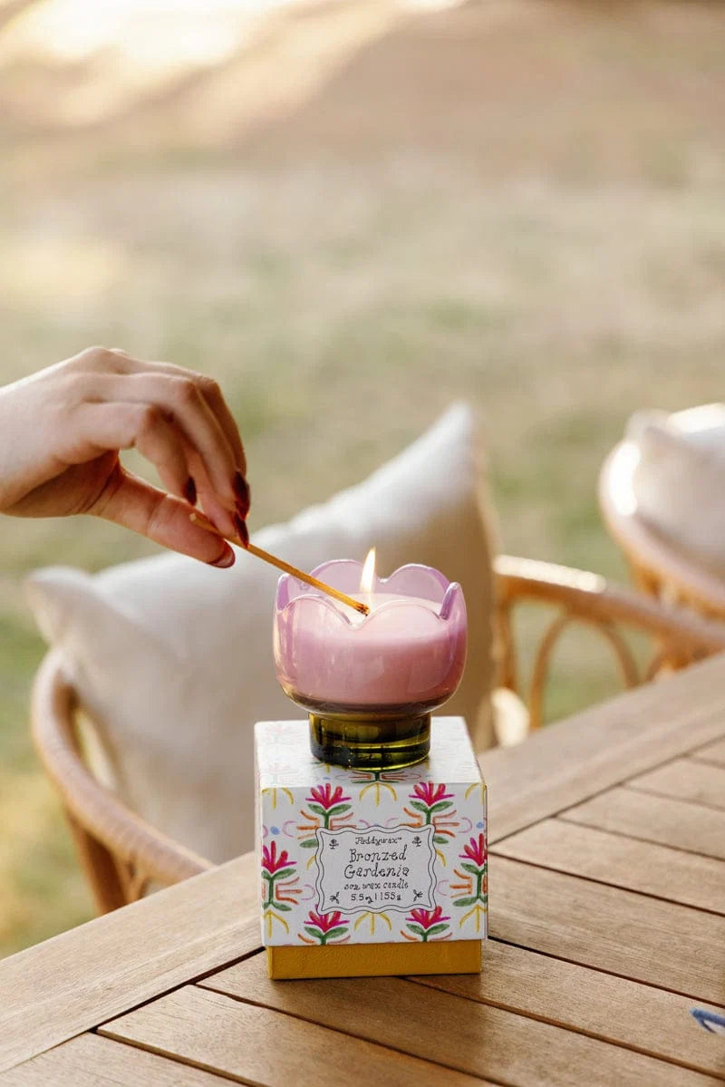 Paddywax Bronzed Gardenia Tulip Candle