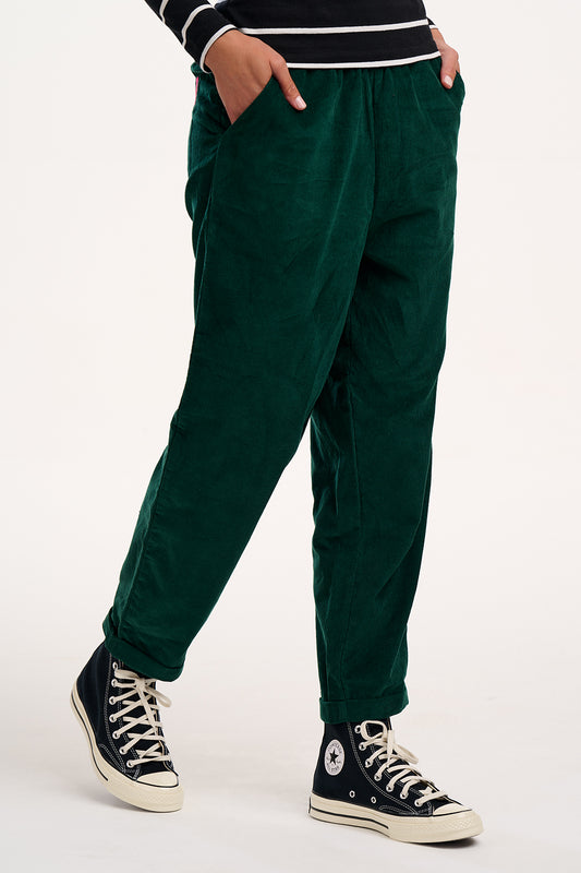 Sugarhill Brighton Vonnie Green Cord Trousers