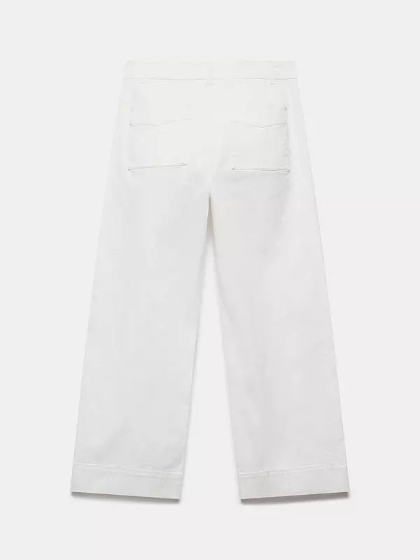 Bella Button Ankle Grazer Trousers