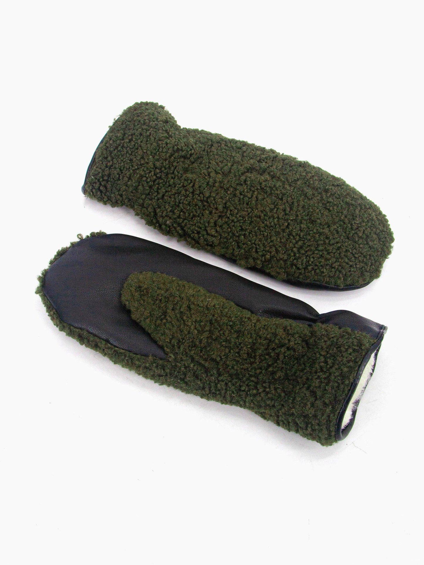 Goldie Mitten Gloves in Khaki