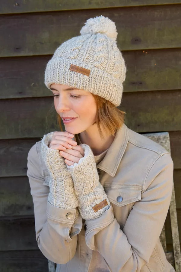 Chamonix Bobble Beanie Sherpa Fleece