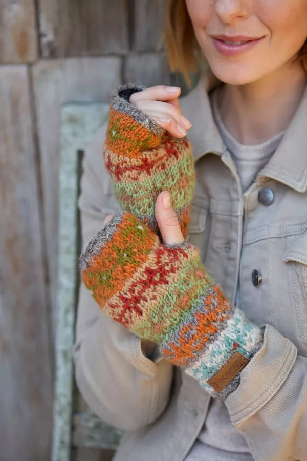Oban Fair isle Handwarmers