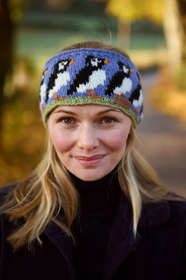 Circus of Puffins Headband