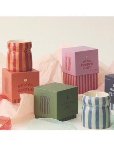 Paddywax Cabana Spiced Apple Ceramic Candle