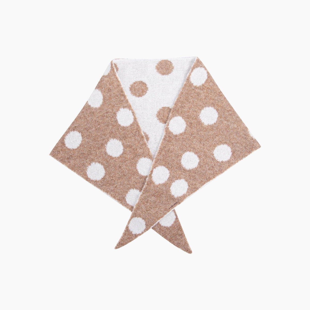Spotted Triangle Scarf