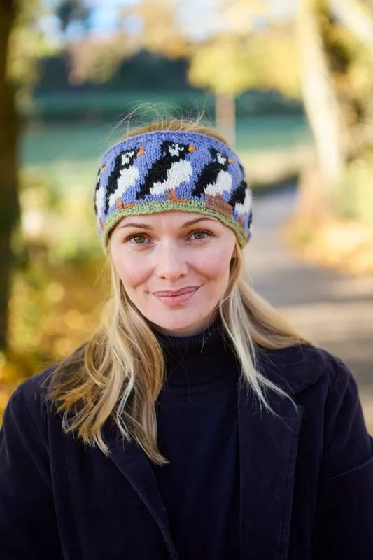 Circus of Puffins Headband