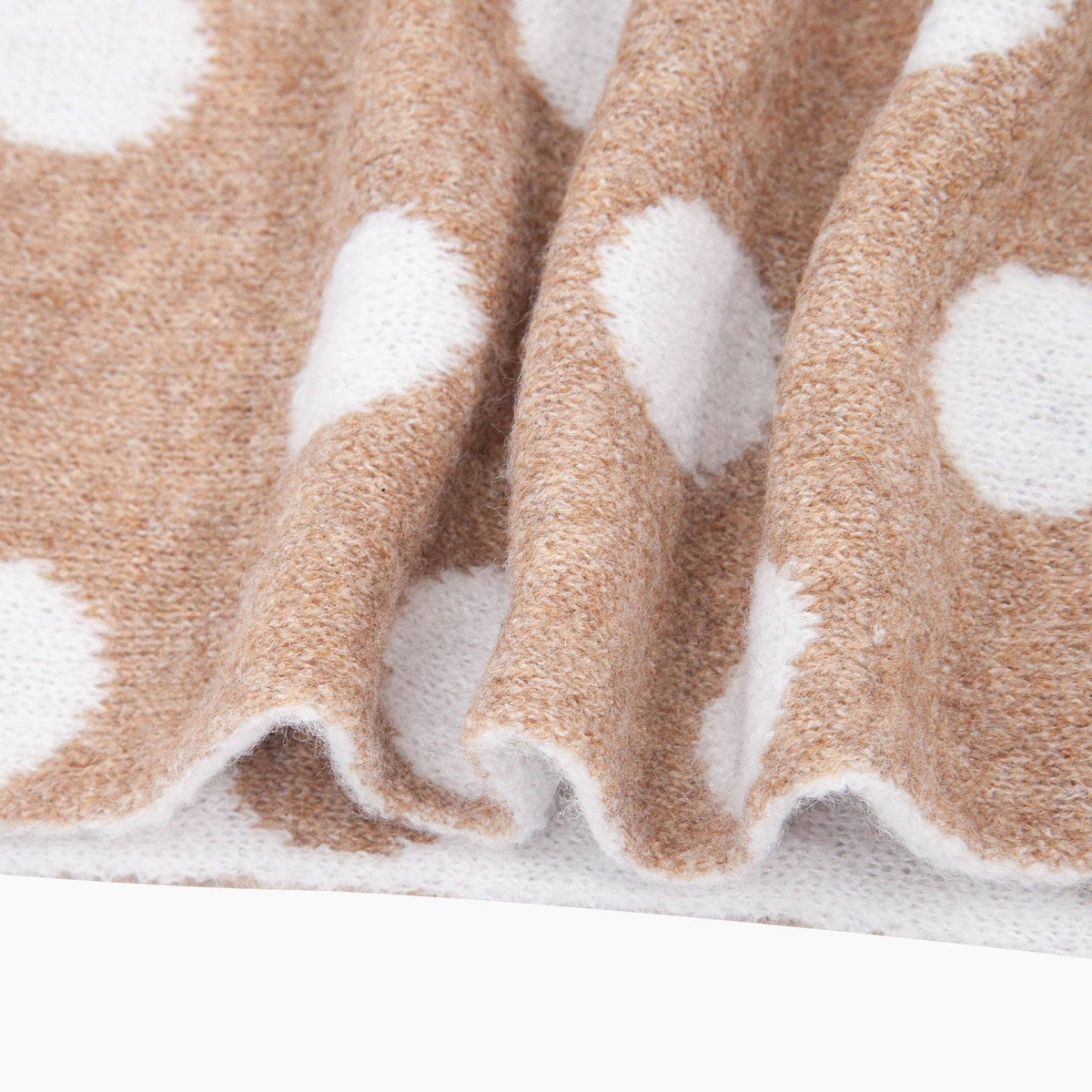 Spotted Triangle Scarf