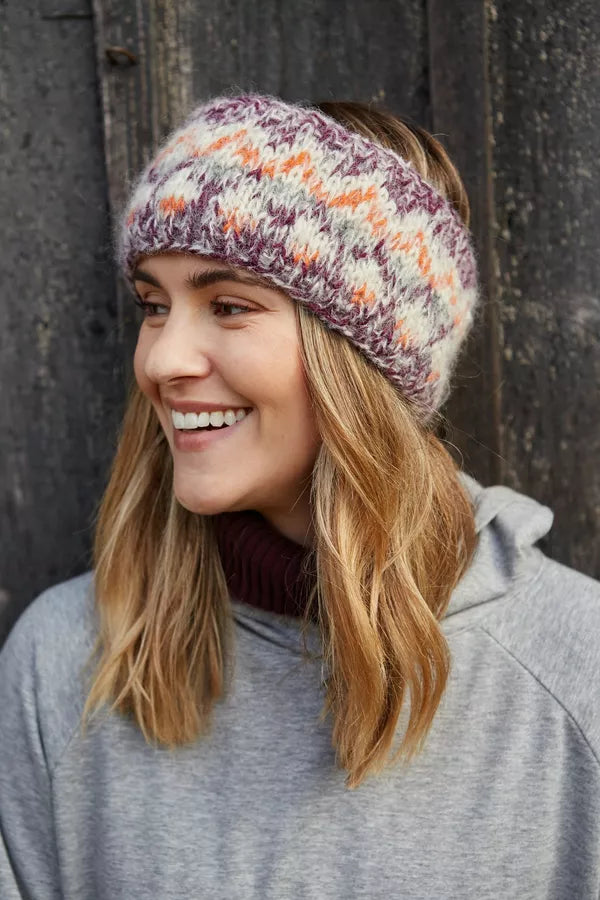 Totnes Headband Damson