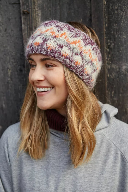 Totnes Headband Damson