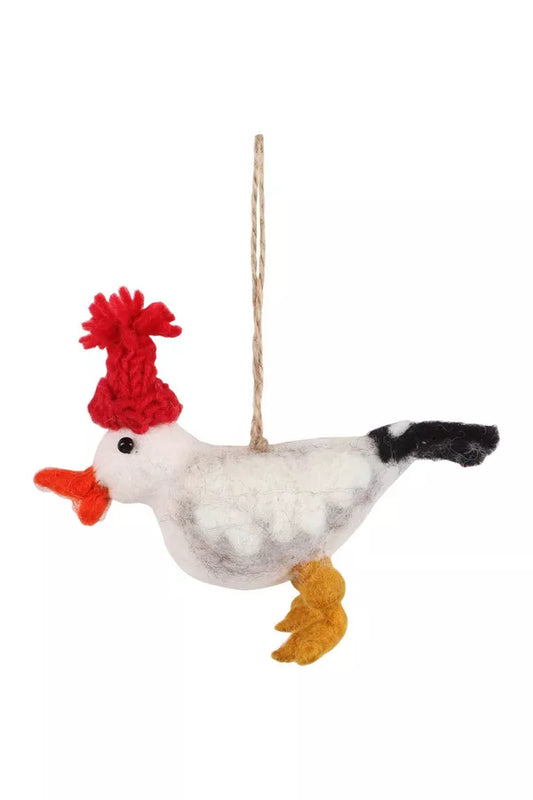 Sammy the Seagull Hanging Decoration